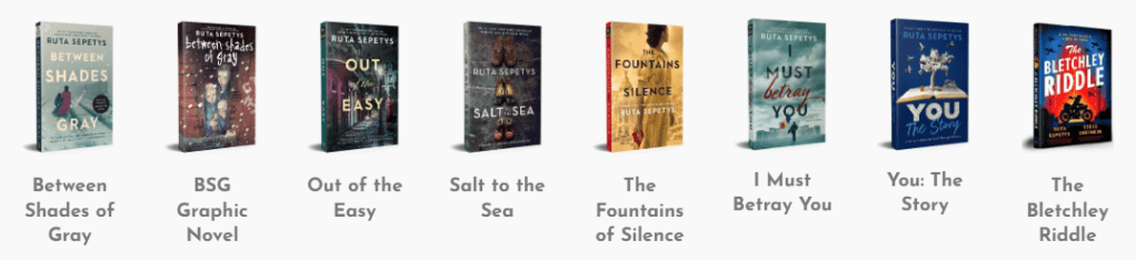 all books by Ruta Sepetys